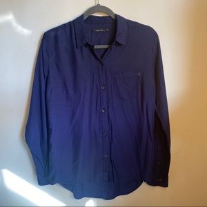 Obey long sleeve button up shirt